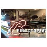 Budweiser King of Beers Neon Sign