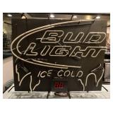 Bud Light Ice Cold Neon Sign