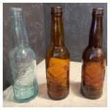 3 Harrisburg Bottling & York Brewing Bottles
