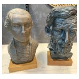 Lincoln & Washington Busts