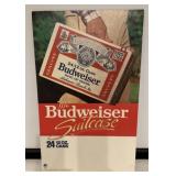 Budweiser Suitcase Advertising Cardboard Standee