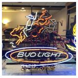 Bud Light 8 Seconds Neon Light