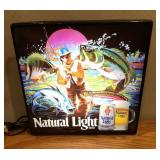 Natural Light Beer Lighted Sign