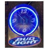 Budweiser Lighted Clock