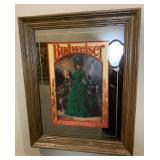 Budweiser Mirrored Wall Art
