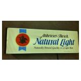 Anheuser Busch Natural Light Lighted Sign