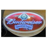 Budweiser American Lager Lighted Sign