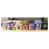 7 pcs.-Budweiser, Bud Man, Collectors Club Mugs