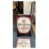 2 Metal Signs-Yuengling Lager and Good Times