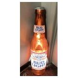 Bud Light Lighted Bottle Wall Hanger