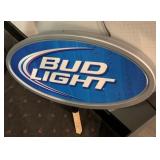 Bud Light Advertising Display Sign
