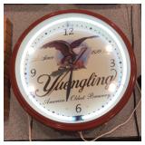 Yuengling Neon Clock