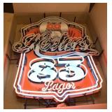 Hooters 83 Lager Neon Light in Box