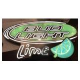 Bud Light Lime Lighted Sign