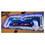 Bud Light Marquee Walk-In Cooler Neon Piece in