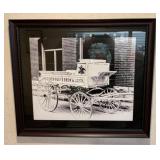 Anheuser Busch Framed Art