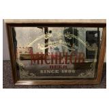 Framed Michelob Mirror