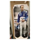 Busch Beer 2 Sided Cardboard Sign Standee