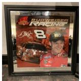 Budweiser Racing Dale Earnhardt Jr. Mirror Art