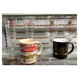 Budweiser Glasses and Mugs