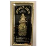 Anheuser Busch Lager Beer Mirror