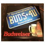 Budweiser Lighted Sign