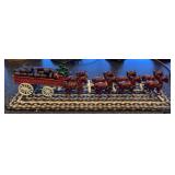 Cast Iron Budweiser Beer & Ale Clydesdale & Wagon