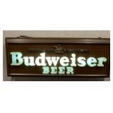 Budweiser Beer Lighted Sign