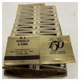 Box of John Deere 150th Anniv. Matchpacks