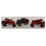 (3) 1/16 Ertl Farmall H/F-20 & Case L Tractors