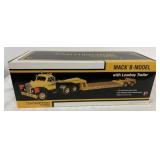 1/25 Mack B-Model with Lowboy Trailer in box
