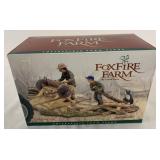Foxfire Farm Helping Dad Collectible Farm Scene