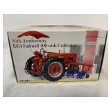 1/16 Ertl 1954 Farmall 400 with Cultivator in box