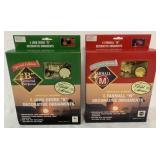 (2) Sets of Farmall M/John Deere B Ornaments