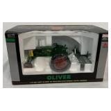 1/16 Oliver 66 Tractor w/ Spring Tooth Harrow