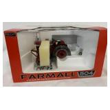 1/16 Farmall 504 with 468 Cultivator in box
