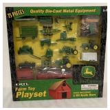 75 pc Ertl John Deere Farm Toy Playset