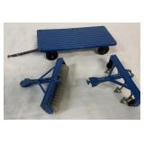 1/16 Hubley Disk, Wagon and Plow