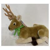 Plush Woodrow Deer w/ John Deere Ribbon