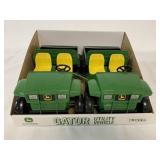 (2) Ertl John Deere Gator Utility Vehicles