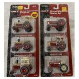 (2) 1/64 Ertl Case IH Tractor Sets