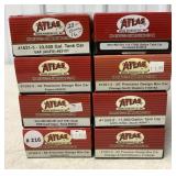 (8) Atlas Tank Cars/ Box Cars HO Scale