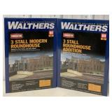 2 Walthers HO model kits