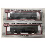 (2) Proto Series B&O Powered HO Locomotives