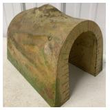 HO scale tin tunnel