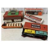 5 Lionel train cars