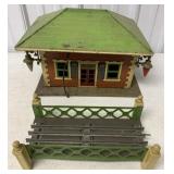 Lionel Train Station and Bridge