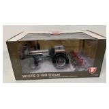 1/16 SpecCast White 2-150 Diesel w/ 4-Row Cultivat