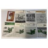 8 Assorted Oliver & White Combine brochures