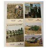 4 assorted 1970-71 Oliver brochures
